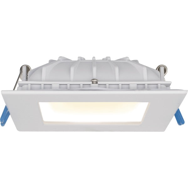 Lotus LED Lights DS-LED-4-S12W-5CCT-WH-SQ Lotus 4" Square Indirect Slim Recessed LED Downlight -12W - 27K / 3K / 35K / 4K / 5K - 120V - White