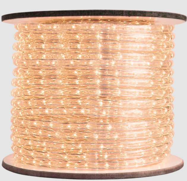 ABBA Lighting USA RL100-Yl LED ROPE LIGHTS, 12V, Yellow Finish