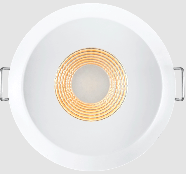Lotus LED Lights L3F-RRW-AZ-RS20-5C98 Tangra 3" Fixed Round Recessed Wide Alzak Trim Lens Semi Frosted, Beam Angel 20°, Multi-Color Temperature, CRI98