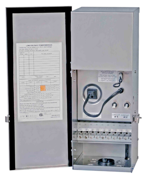 Universal Lighting Systems MTP1200SS MultiTap Toroid Core Transformer, 12-22 Volts, 1200 WATT