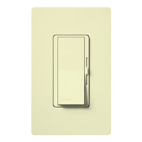 Lutron DV-103PH-AL Diva Dimmer Switch 1000W 120V Almond Single Pole 3 Way