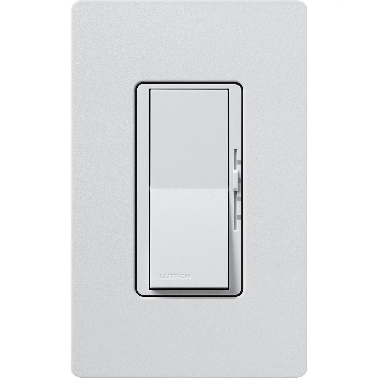 Lutron DVSCFSQ-LF-MI Diva Quiet Single Pole 3-Speed Fan Control and Light Switch - Finish: Mist