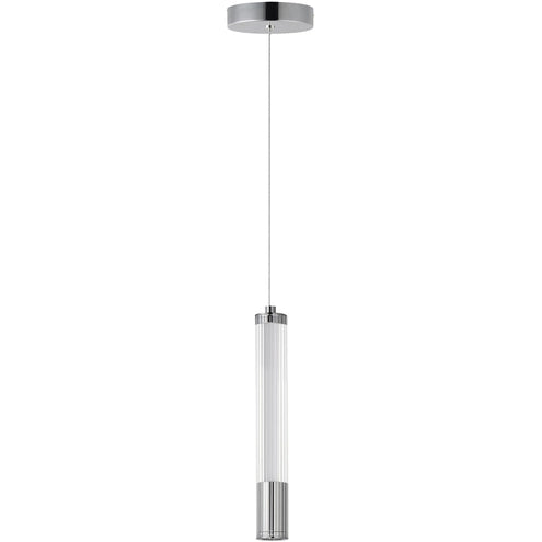 ET2 Contemporary Lighting E11061-144PC 10 Inch Cortex Single Pendant Ceiling Light - CCT: 3000K - Finish: Polished Chrome
