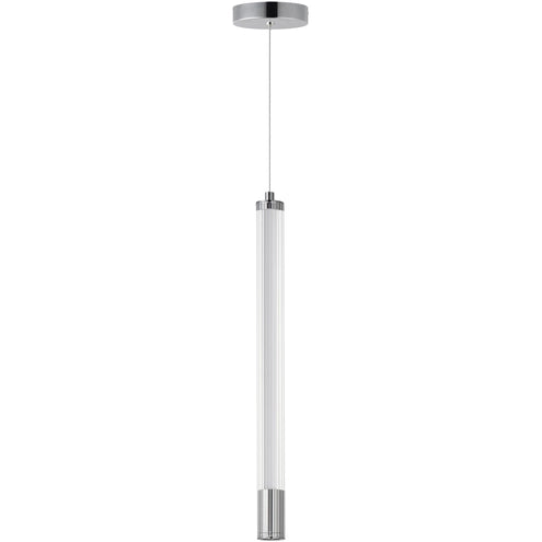 ET2 Contemporary Lighting E11063-144PC 18 Inch Cortex Single Pendant Ceiling Light - CCT: 3000K - Finish: Polished Chrome