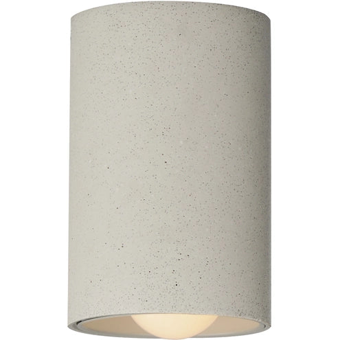 ET2 Contemporary Lighting E14370-SSN 4.5" Pilar 1 LED Flush Mount Ceiling Light - Finish: Sandstone