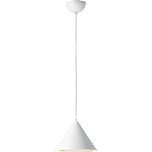 ET2 Contemporary Lighting E20082-MW 9.5" Abyss LED Mini Pendant Ceiling Light - Finish: Matte White