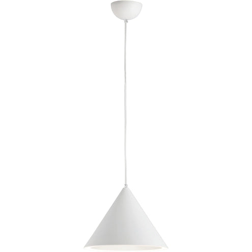 ET2 Contemporary Lighting E20084-MW 12.50" Abyss LED Mini Pendant Ceiling Light - Finish: Matte White