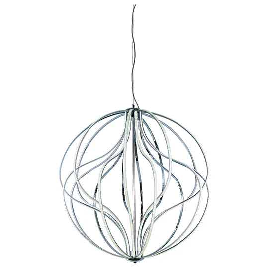 ET2 Contemporary Lighting E21178-PC 31" Aura Integrated LED Pendant Light - Finish: Polished Chrome