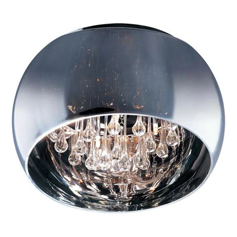 ET2 Contemporary Lighting E21200-10PC 5-Light Flush Mount Ceiling Light - Finish: Polished Chrome