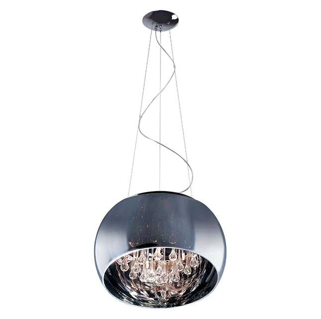 ET2 Contemporary Lighting E21206-10PC 6 Light Flush Mount Ceiling Light - Finish: Polished Chrome