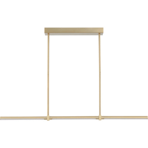 ET2 Contemporary Lighting E21357-GLD 47.5 Inch Dorian Linear Pendant Ceiling Light - CCT: 3000K - Finish: Gold
