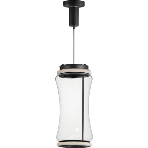 ET2 Contemporary Lighting E21382-18BK Syndicate 2-Light Pendant Ceiling Light - CCT: 3000K - Finish: Black