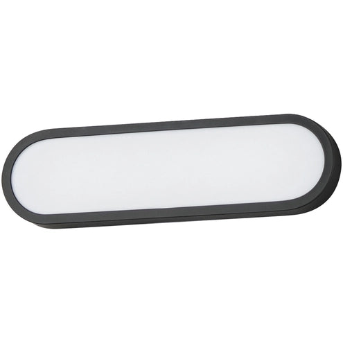 ET2 Contemporary Lighting E23421-BK Latitude 18" LED Bath Wall Sconce - 5CCT Selectable - Finish: Black