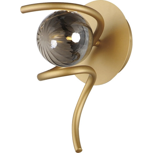 ET2 Contemporary Lighting E24181-138GLD Planetary 1-Light LED Wall Sconce Light - CCT: 3000K - Finish: Gold