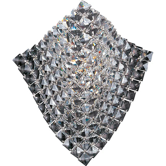 ET2 Contemporary Lighting E24270-20PC 8.75" Wave 1 Light Wall Sconce Wall Light - Finish: Polished Chrome