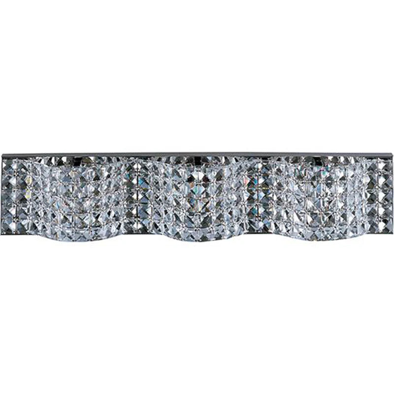 ET2 Contemporary Lighting E24277-20PC 26" Wave 3 Light Wall Sconce Wall Light - Finish: Polished Chrome
