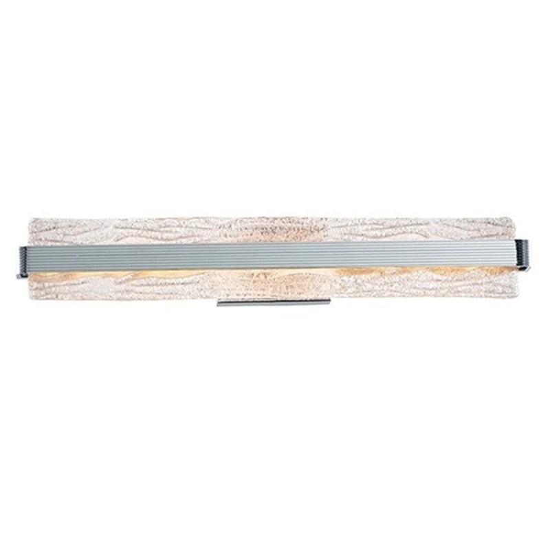 ET2 Contemporary Lighting E24426-124PC 30" Ripple LED Bath Vanity Wall Light - Finish: Polished Chrome
