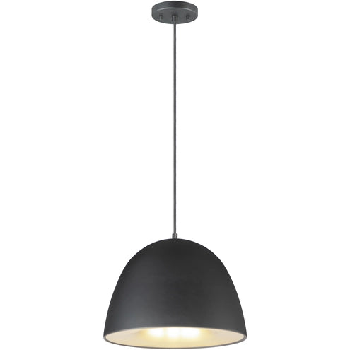 ET2 Contemporary Lighting E24914-BKSBR Fungo 16" LED Pendant Ceiling Light - CCT: 3000K - Finish: Black and Satin Brass