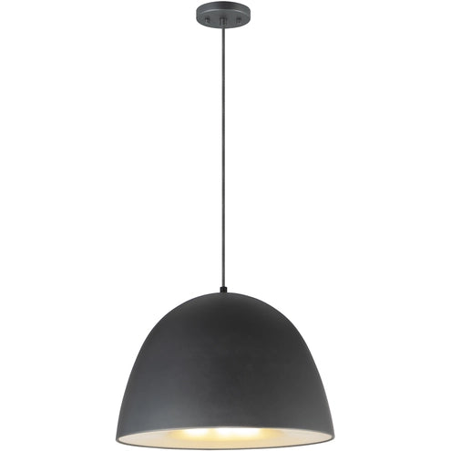 ET2 Contemporary Lighting E24916-BKSBR Fungo 24" LED Pendant Ceiling Light - CCT: 3000K - Finish: Black and Satin Brass
