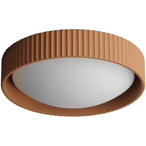 ET2 Contemporary Lighting E25051-TRC Souffle 14" LED Flush Mount Ceiling Light - CCT: 3000K - Finish: Terra Cotta