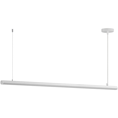 ET2 Contemporary Lighting E26004-90WT Continuum 48" LED Pendant Ceiling Light - CCT: 3000K/3500K/4000K - Finish: White