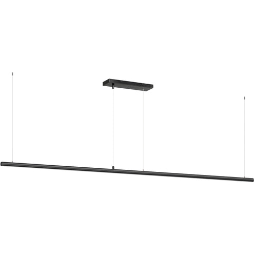 ET2 Contemporary Lighting E26008-90BK Continuum 96" LED Pendant Ceiling Light - CCT: 3000K/3500K/4000K - Finish: Black
