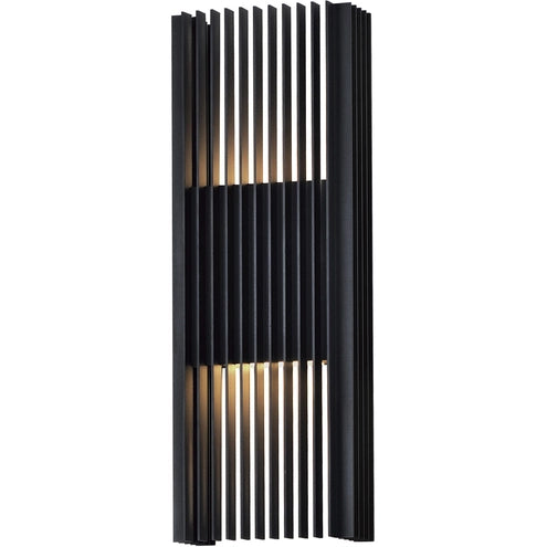 ET2 Contemporary Lighting E30117-BK 22" Rampart Large LED Outdoor Wall Sconce Light - Finish: Black