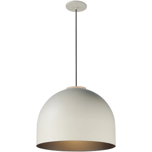 ET2 Contemporary Lighting E34604-54GYBK 16" Foster LED Pendant Ceiling Light - Finish: Gray And Black