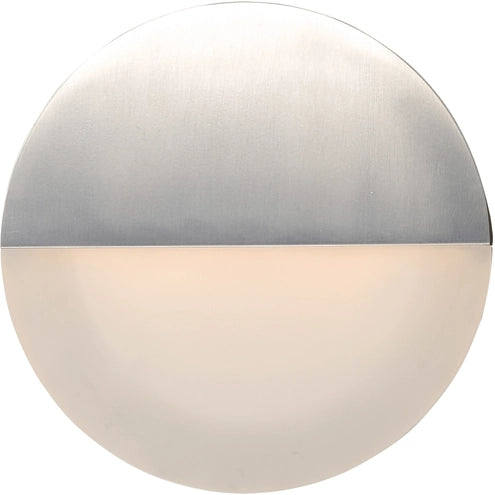 ET2 Contemporary Lighting E41280-SA 10" Alumilux Glow LED Wall Sconce Light - CCT: 3000K - Finish: Satin Aluminum