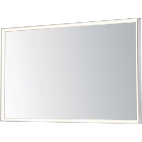 ET2 Contemporary Lighting E42063-SN Bevel 48"x30" LED Mirror Light - Color Temperature: 3000K-4000K - Finish: Satin Nickel