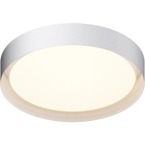 ET2 Contemporary Lighting E51014-WT Echo 24" LED Flush Mount Ceiling Light - 5CCT Selectable - Finish: White