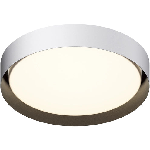 ET2 Contemporary Lighting E51014-WTBK Echo 24" LED Flush Mount Ceiling Light - 5CCT Selectable - Finish: White and Black