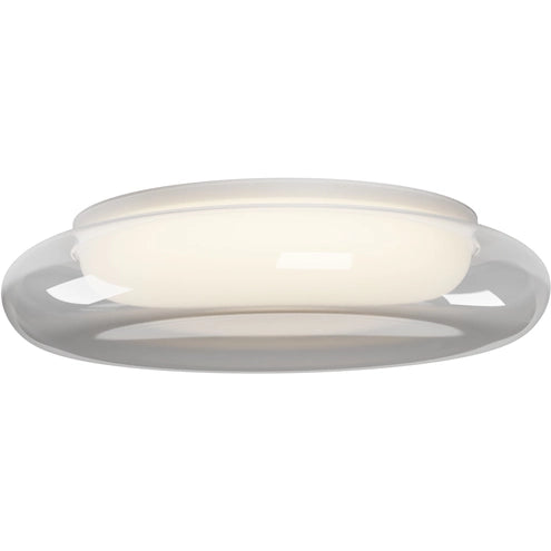 ET2 Contemporary Lighting E51022-10WT 18.5" Bubble LED Flush Mount Ceiling Light - Finish: White