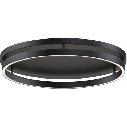 ET2 Contemporary Lighting E52720-BK Groove 24" Flush Mount Ceiling Light - 5CCT Selectable - Finish: Black