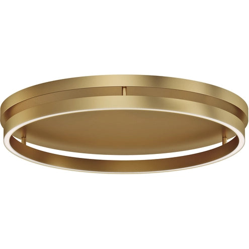 ET2 Contemporary Lighting E52720-GLD Groove 24" Flush Mount Ceiling Light - 5CCT Selectable - Finish: Gold