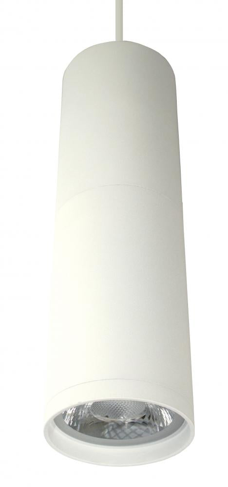 Elco Lighting EDL82CT3W LED Diecast Aluminum Pendant, Lumens 1920 lm, Multi-Color Temperature, Beam Angle 38°, All White