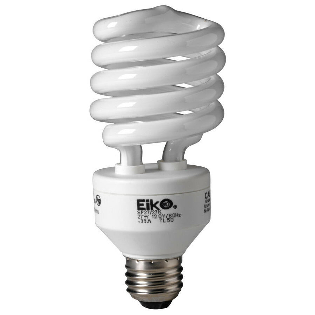 Eiko SP27/50K 26W 120V 5000K Spiral Shaped Medium Screw Base