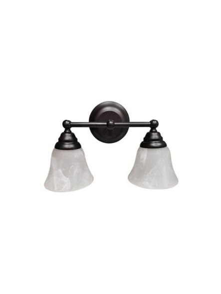 Eiko BRVWW-2A19-BZ Bulb Ready Vanity Westwood 2 Lamp A19 Bronze