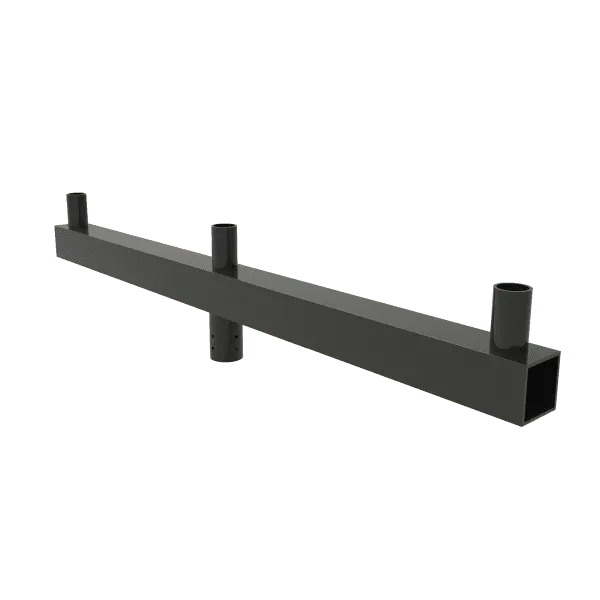 Eiko PA-3BH-BK 3-Head Pole Adapter for 2-3/8" Pipe