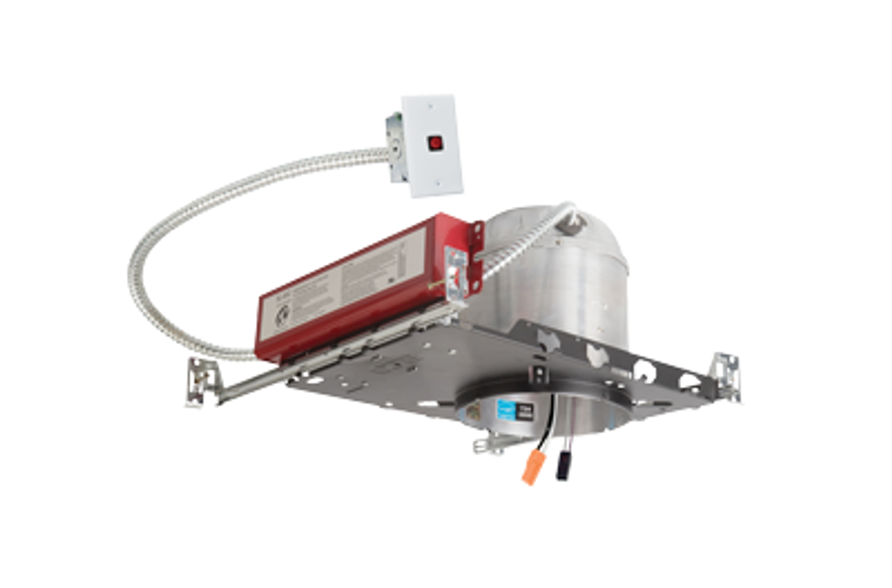 Elco Lighting EL770ICDXA-EM 6" 0-10V IC New Construction Dedicated LED Housing with Emergency Backup, 120/277V, 0-10V/Triac/ELV Dimming