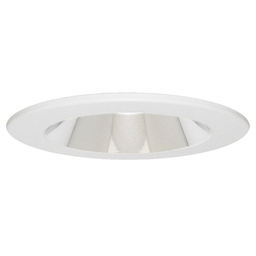 Elco Lighting EL4330C 4" Reflector Trim for ELD4RT LED Module - EL4330 - Clear Reflector, White Ring