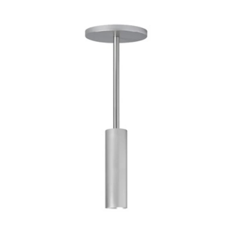 Visual Comfort Architectural ENCY2RP-L129WD2D-UNV-AA ENTRA 2" 12W Fixed LED Cylinder Pendant Mount, Brushed Aluminum Reflector & Cylinder, Warm Dim 3000K–1800K, 20° Beam Spread