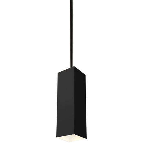 Visual Comfort Modern Collection 700TDEXOP183660BW-LED935 Sean Lavin Exo 5.2 Inch Matte Black/White Pendant LED 14W 90 CRI 3500K 60° Beam