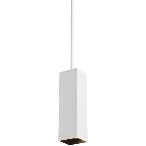 Visual Comfort Modern Collection 700TDEXOP183660WB-LED935 Sean Lavin Exo 5.2 Inch Matte White/Black Pendant LED 14W 90 CRI 3500K 60° Beam