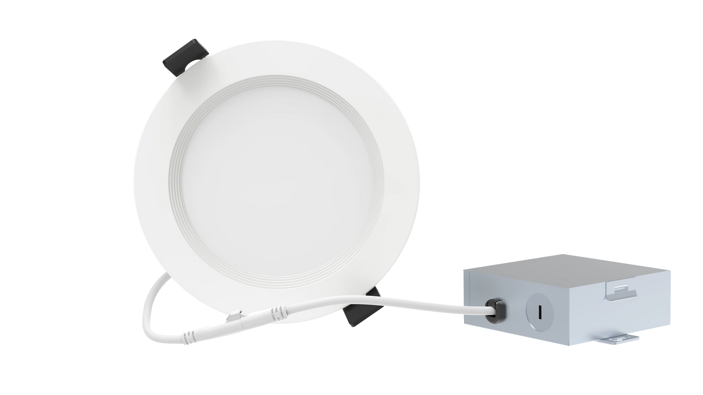 Archipelago Lighting LDRS4-09-S5-B 4" PRO Recessed Downlight with 5-CCT Select & Radius Baffle