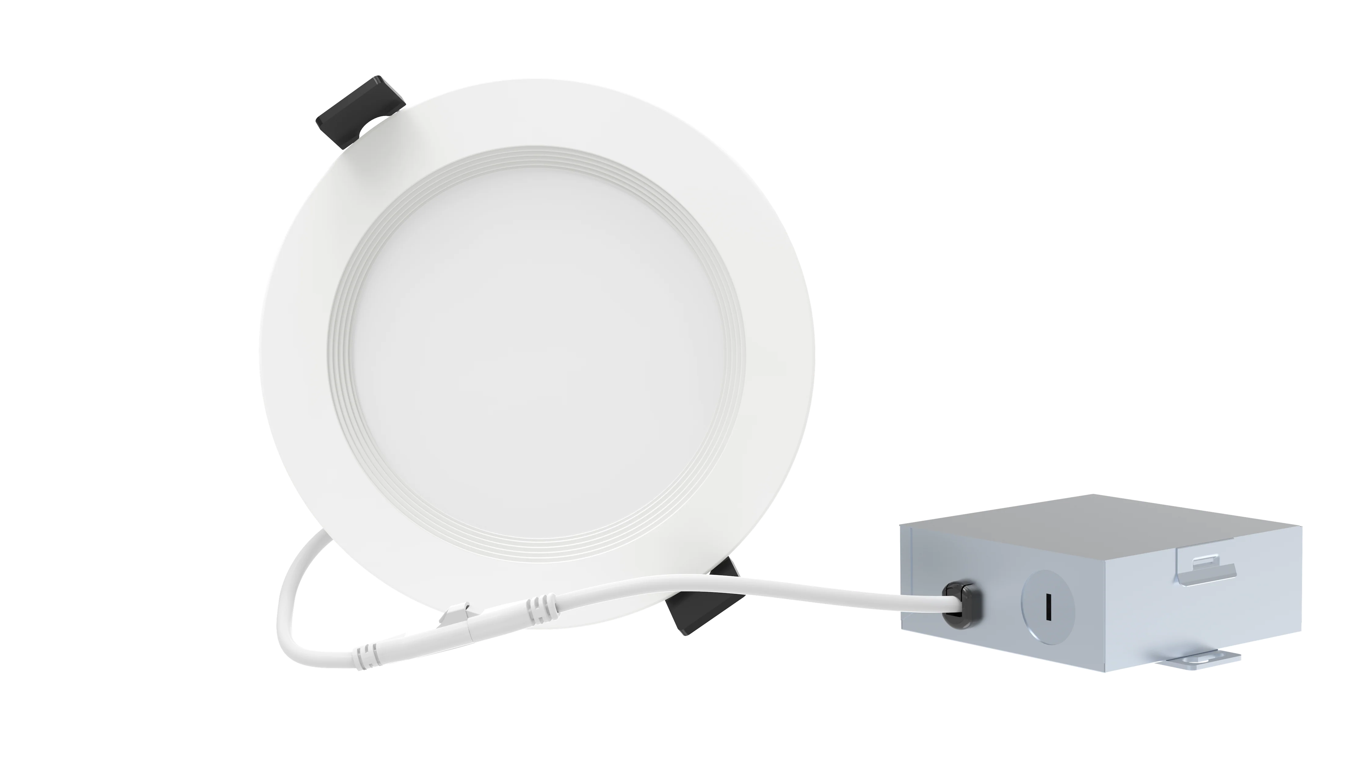 Archipelago Lighting LDRS4-09-S5-B 4" PRO Recessed Downlight with 5-CCT Select & Radius Baffle