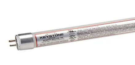 Keystone KT-LED22T5HO-48G-840-E /G2 4-ft LED T5 HO Tube, External Driver, G5, Glass Construction, 70k hrs, External Drive Type C, Wattage 22W, Color Temperature 4000K