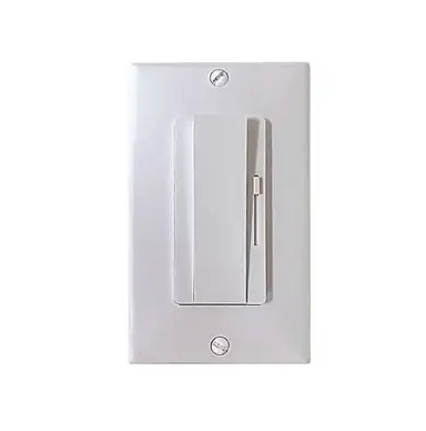 Cyber Tech Lighting SW-DM-106-0-10V/WH Rocker Switch w/ Slide Dimmer, Single Pole/3-Way, Wattage 720W, Voltage 120V, White