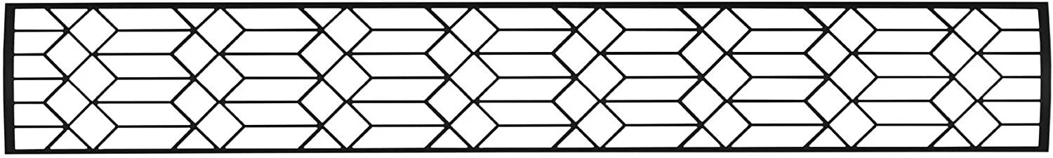 Infratech BL2D39 Dual Element Craftsman Motif Upgrade Kit For 39 Inches Heaters - Black Color