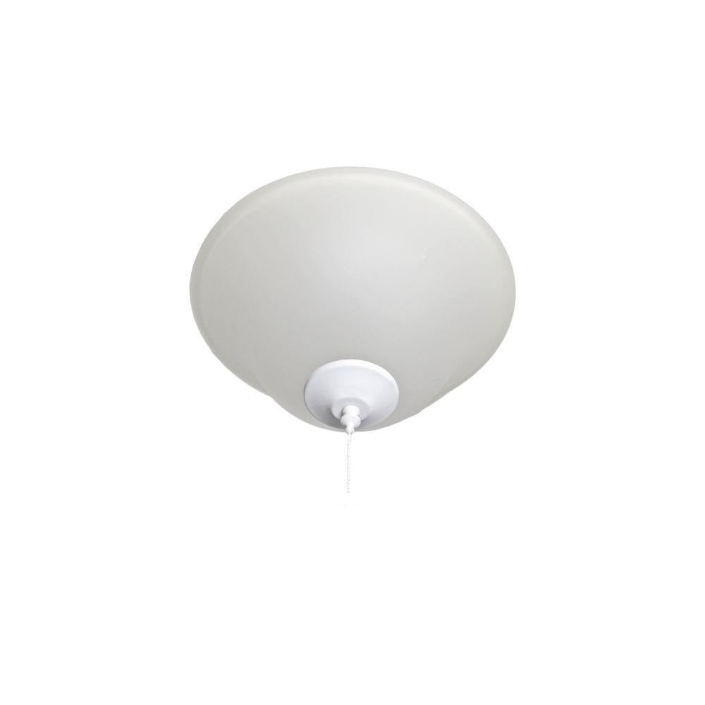 Maxim Lighting FKT209FTMW Basic Max 3 Light 13 Inch Matte White Ceiling Fan Light Kit